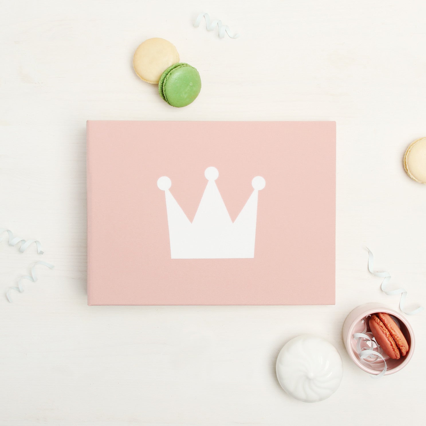 Princess Baby Shower Guest Book Instant Album Peach - Liumy 