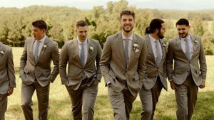 Falling for Fashion: Groomsmen Style for Autumn Weddings