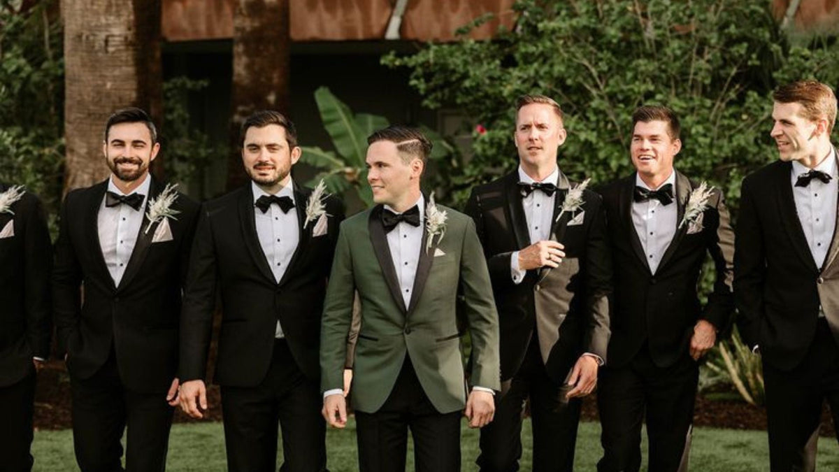 Groomswear, theme: Bold Groomswear Is In—Top Colorful Suits to Try