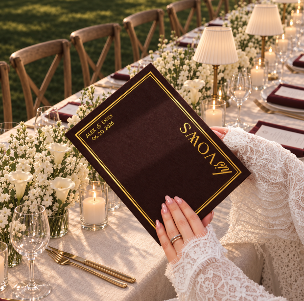 Wedding Vow Books His and Hers — How to Choose the Perfect Set