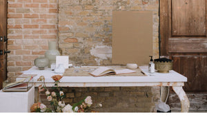 Wedding Guest Book table