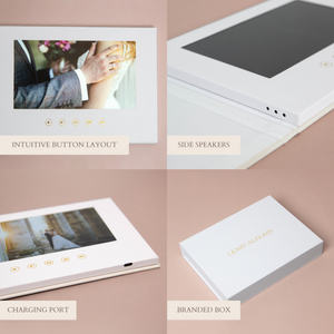 Silky White + Real Gold | Video Book