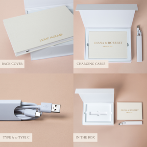 Silky White + Real Gold | Video Book