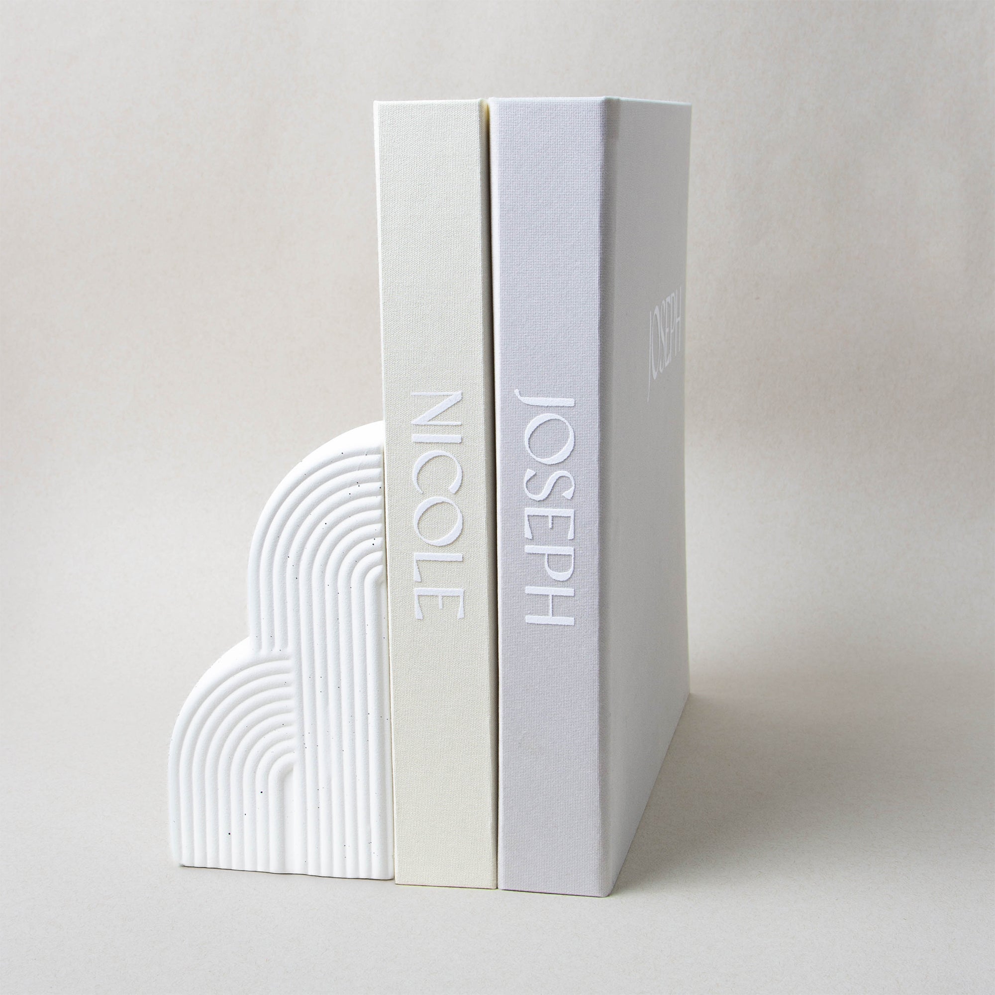 Light Blue + White Velour | 1st Year Baby Book