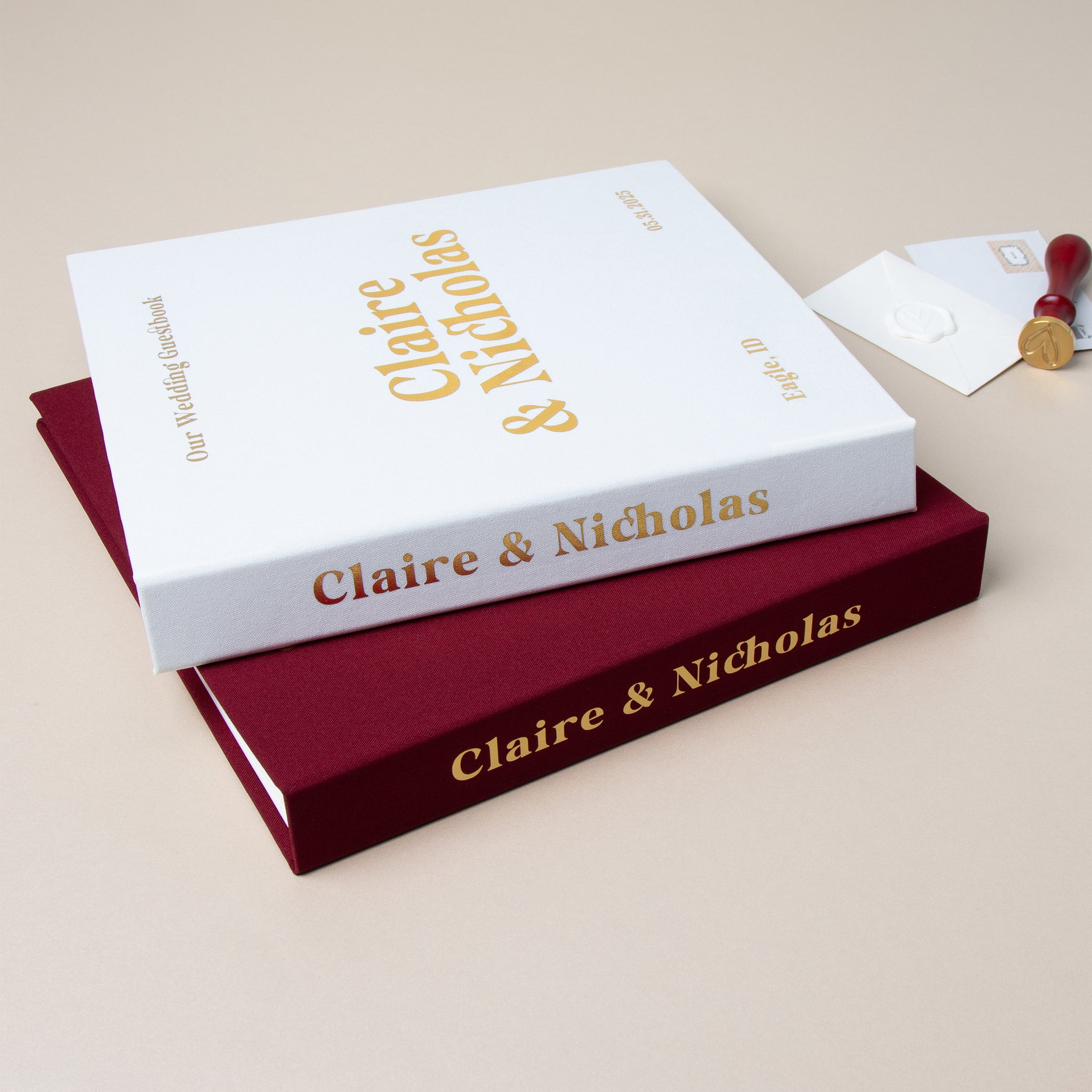 Cherry + Real Gold | Guest Book