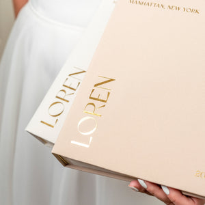 Side Names, Sand + Real Gold | Guest Book