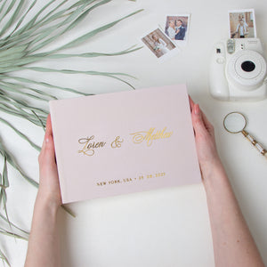 Cream + Real Gold | Guest Book