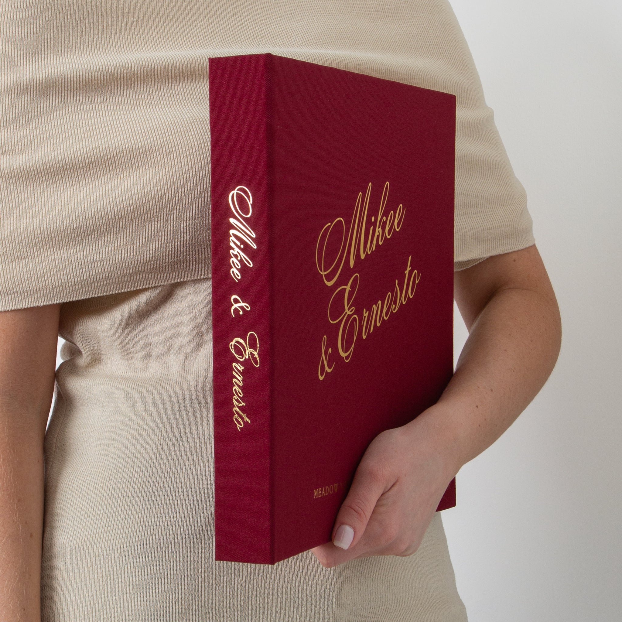 Cherry + Real Gold | Guest Book