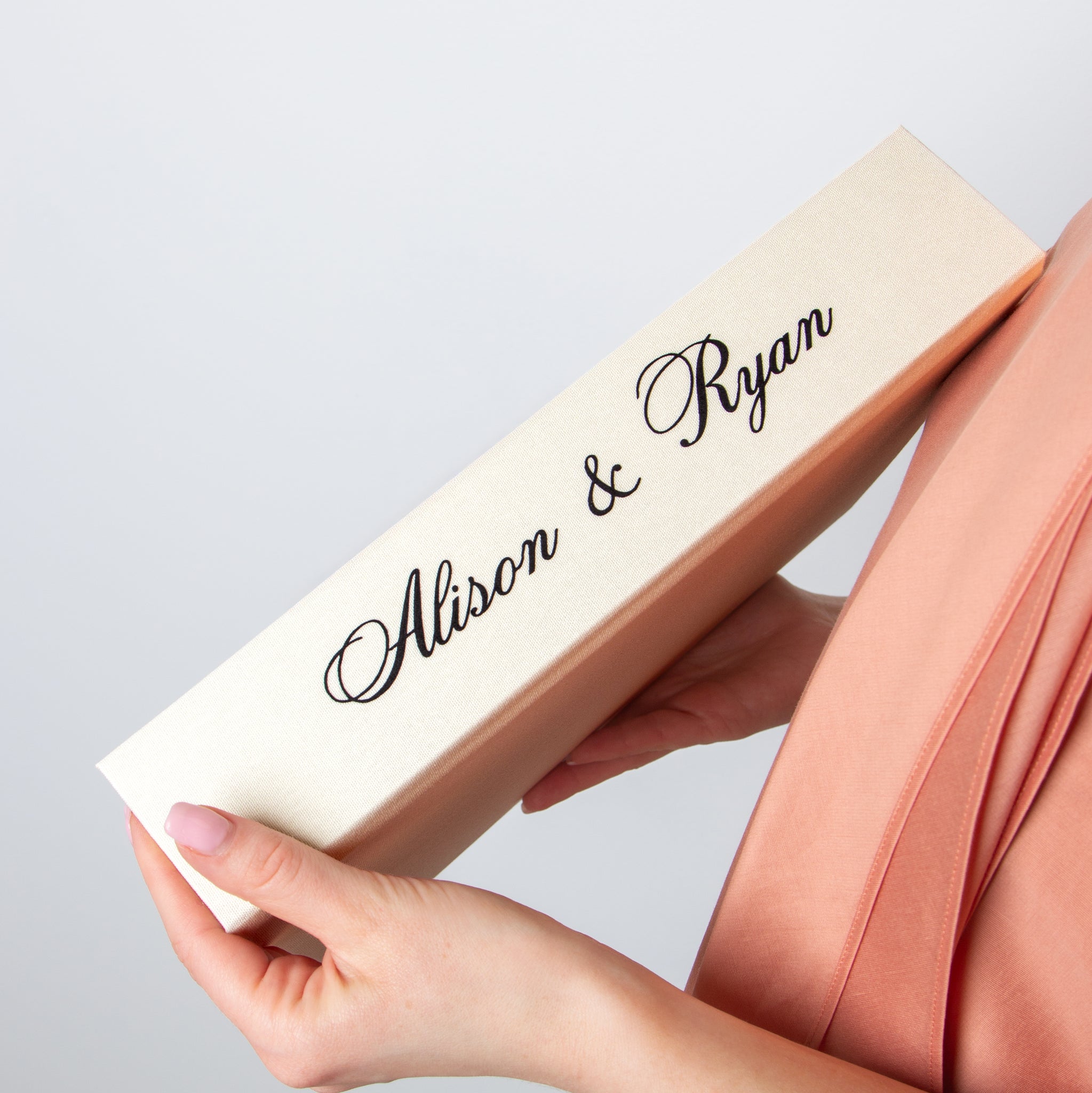 Ivory + Black Velour | Guest Book