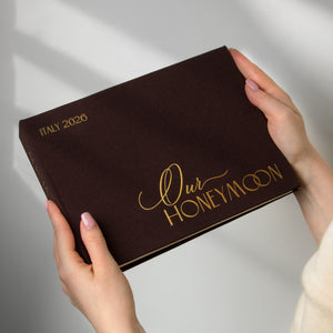 Brown + Real Gold | Honeymoon Album