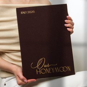 Brown + Real Gold | Honeymoon Album