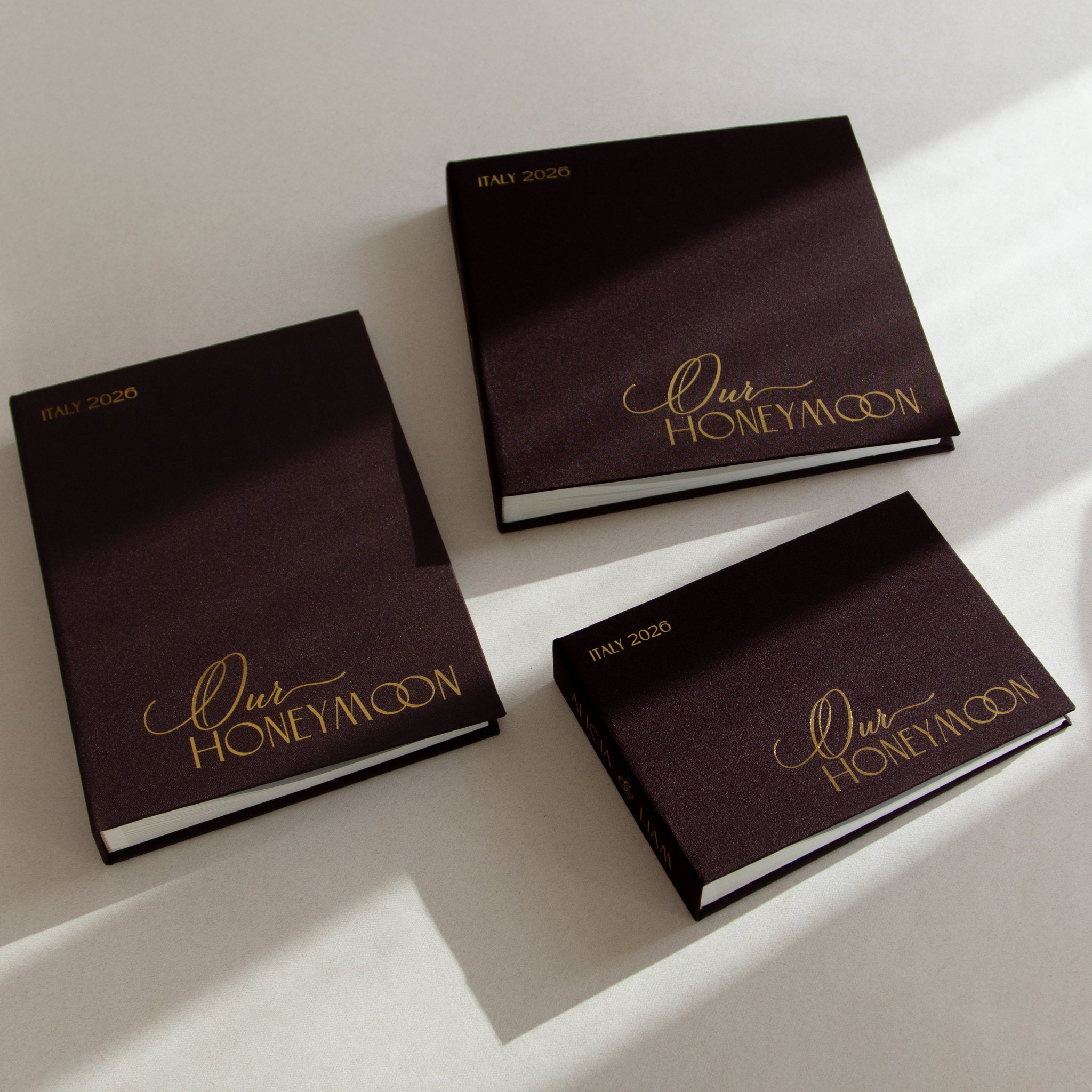 Brown + Real Gold | Honeymoon Album
