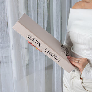 Cream + Black Velour | Guest Book