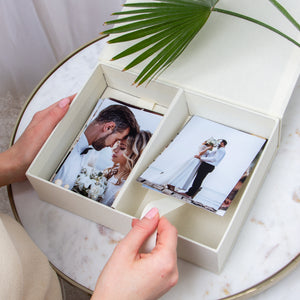 Ivory + Real Gold | Keepsake Box