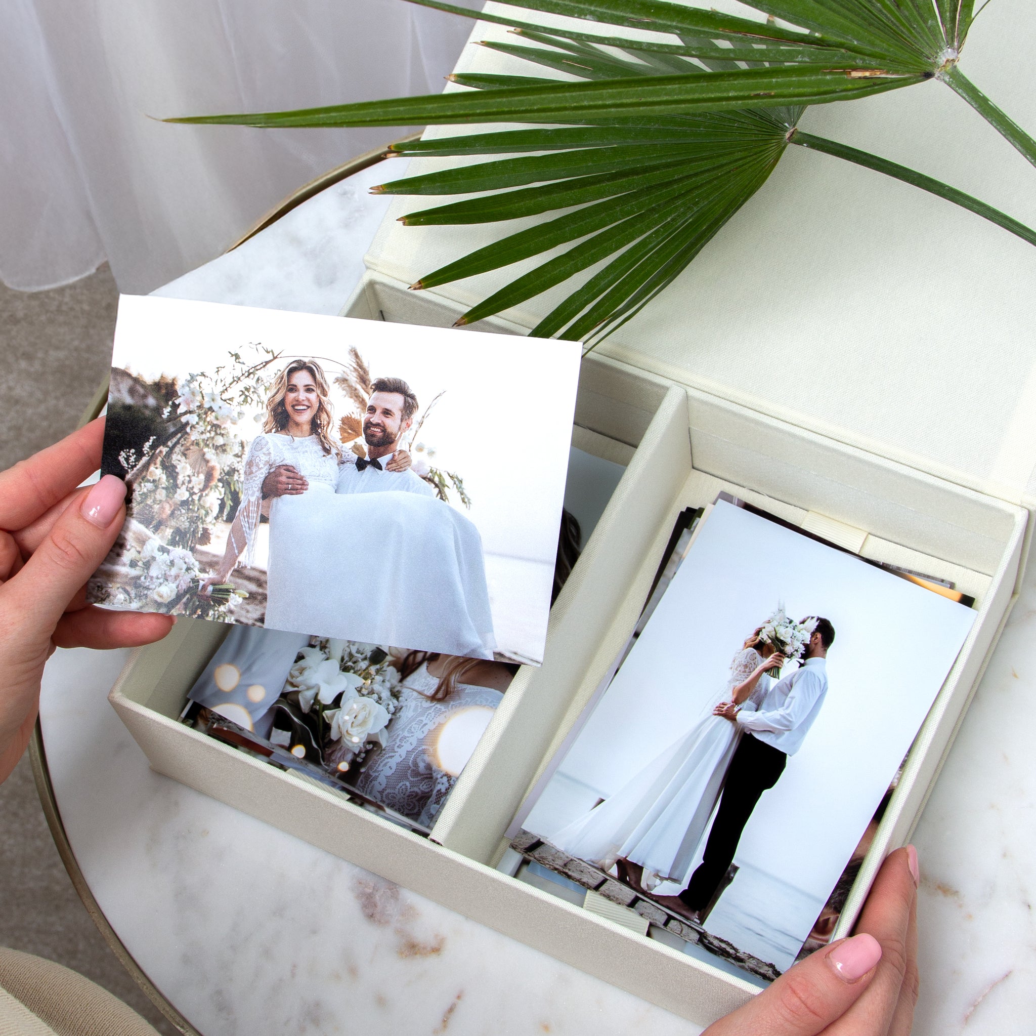 Ivory + Real Gold | Keepsake Box