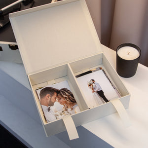 Ivory + Real Gold | Keepsake Box