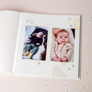 Baby Style Stickers for 1st Year Albums, entertain your guest