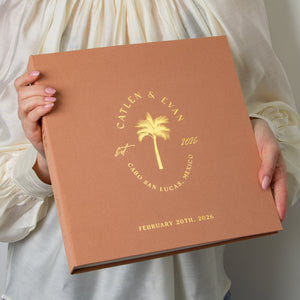 Cinnamon + Real Gold | Guest Book