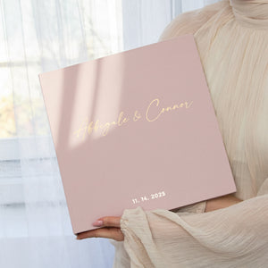 Vintage Rose + Gold Matte | Guest Book