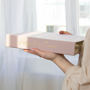 Vintage Rose + Gold Matte | Guest Book