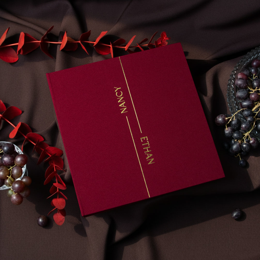 Cherry + Real Gold | Guest Book