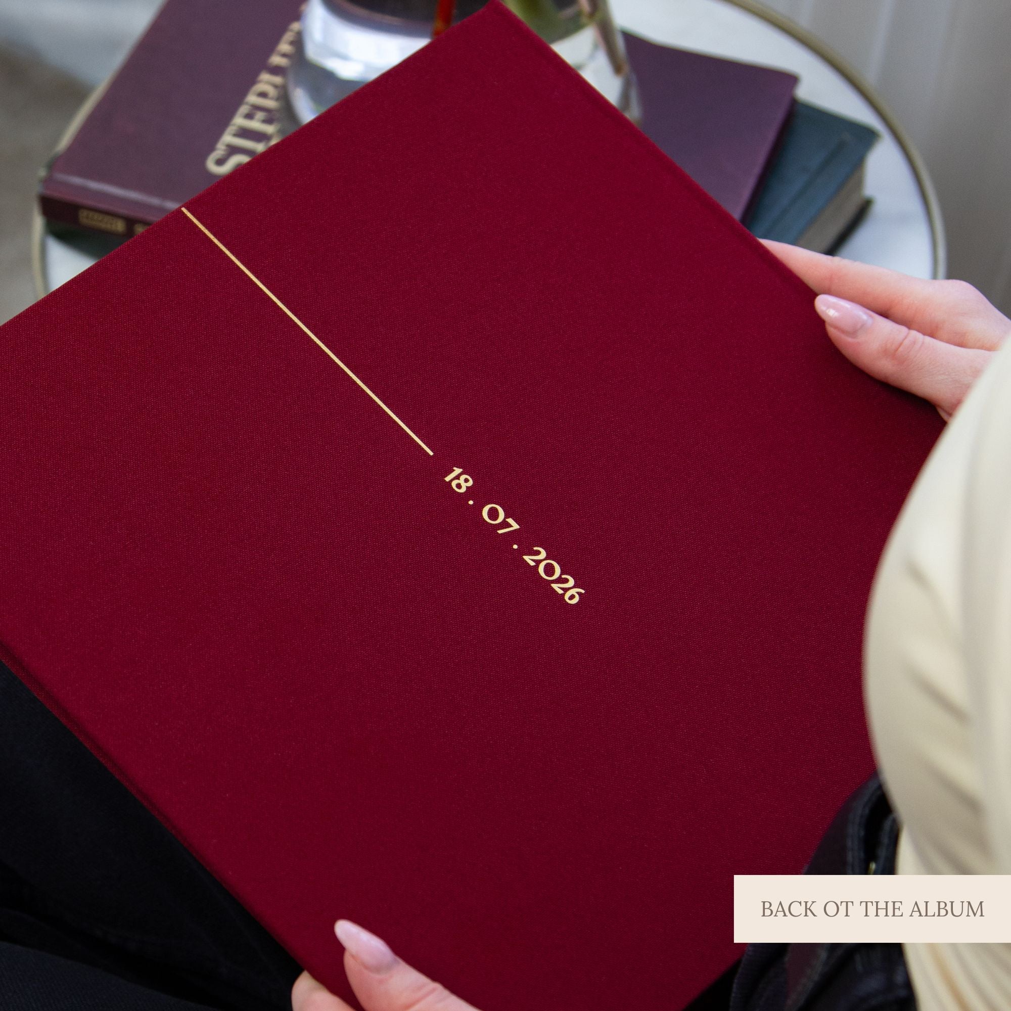 Cherry + Real Gold | Guest Book