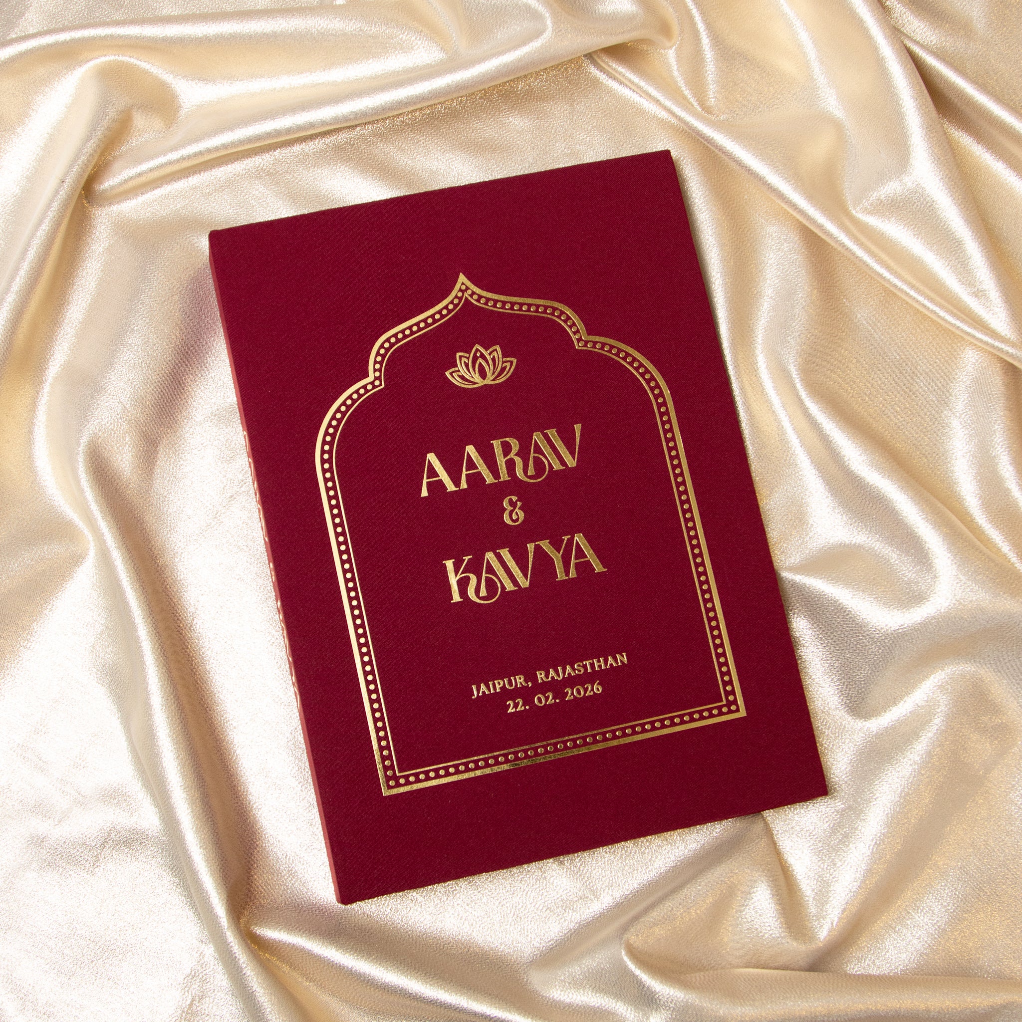 Cherry + Real Gold | Guest Book