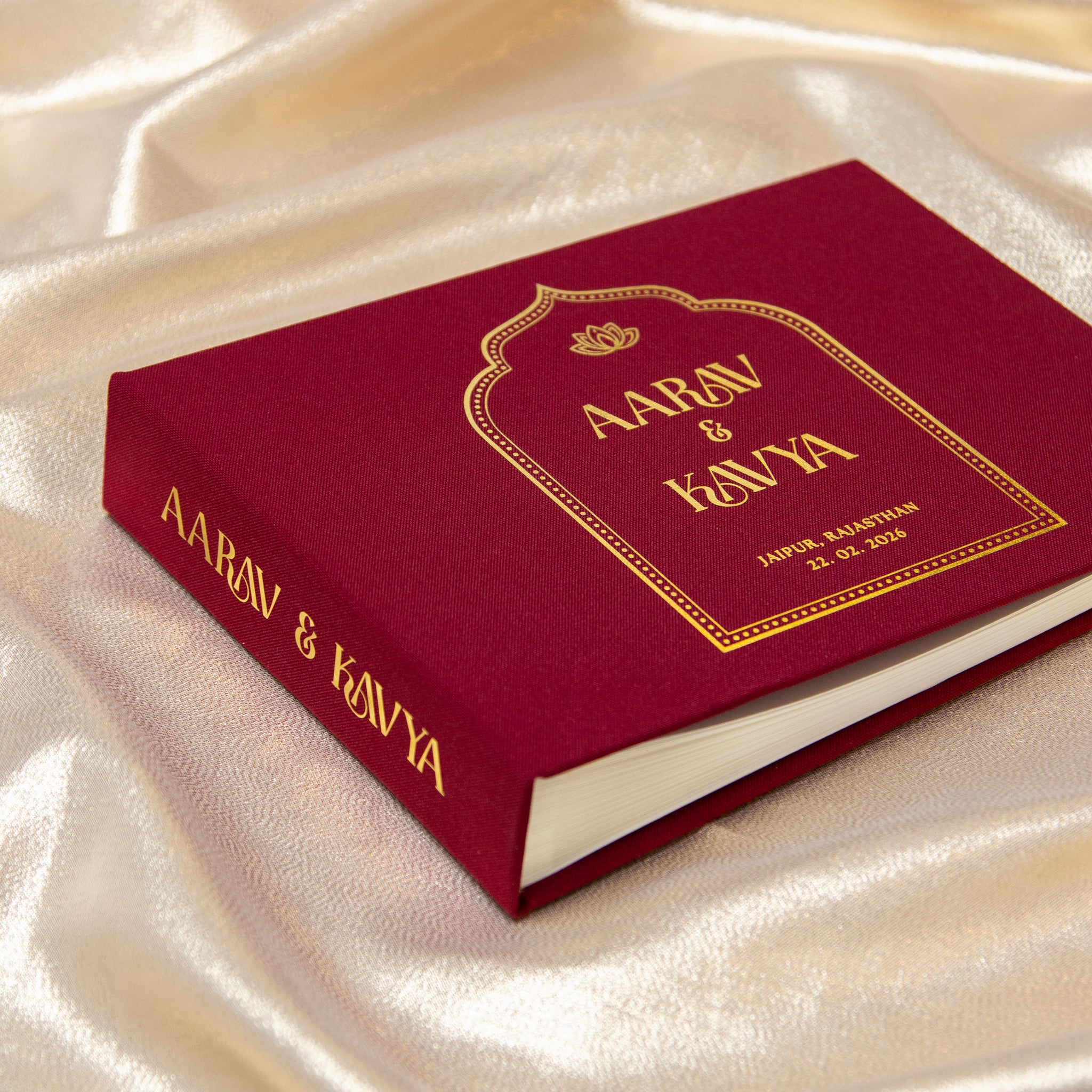 Cherry + Real Gold | Guest Book