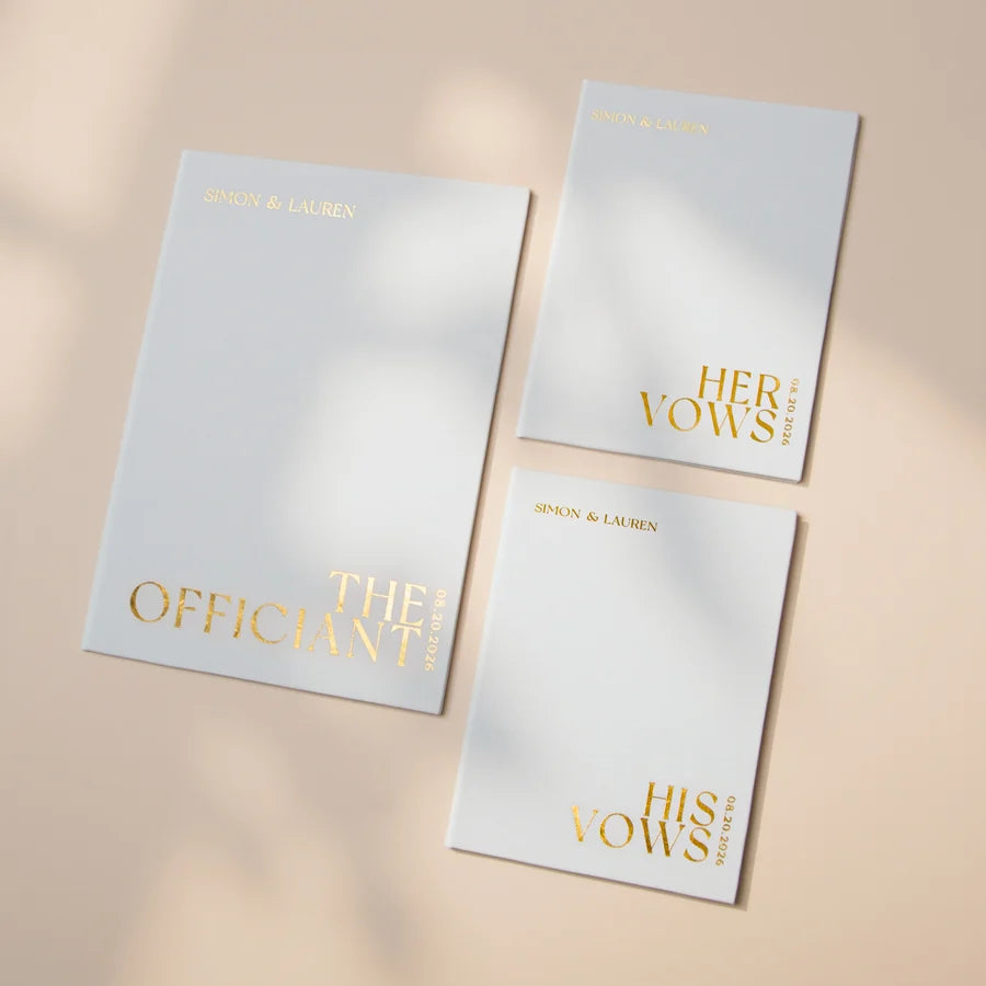 Vows & Other Booklets