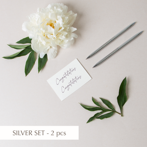 Silver Pen Set