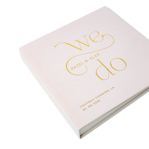Cream + Real Gold | Guest Book