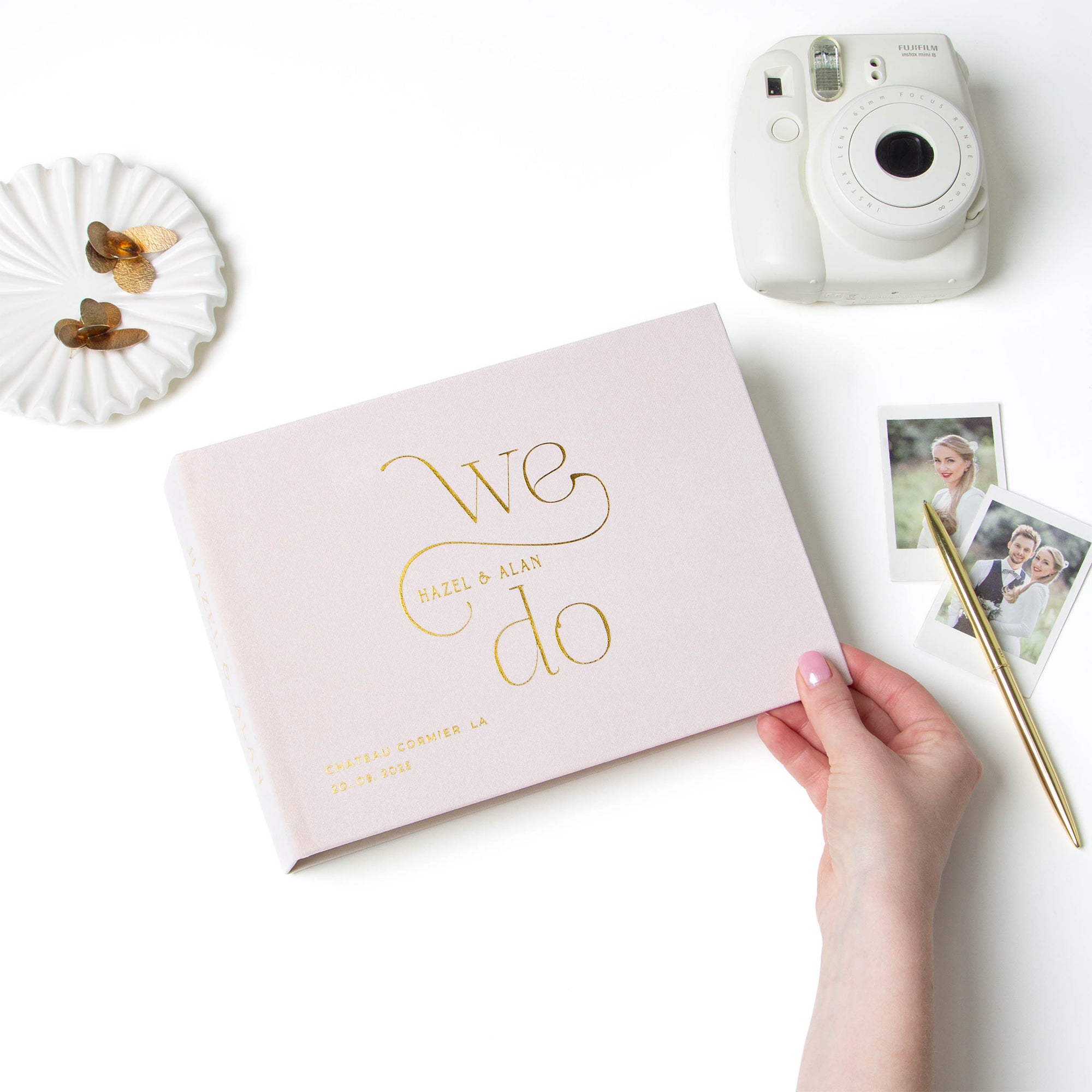 Cream + Real Gold | Guest Book