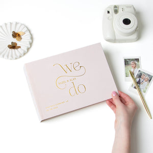 Cream + Real Gold | Guest Book