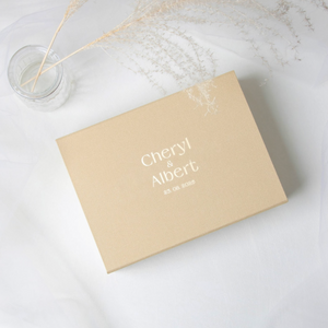Amber + Real Gold | Keepsake Box