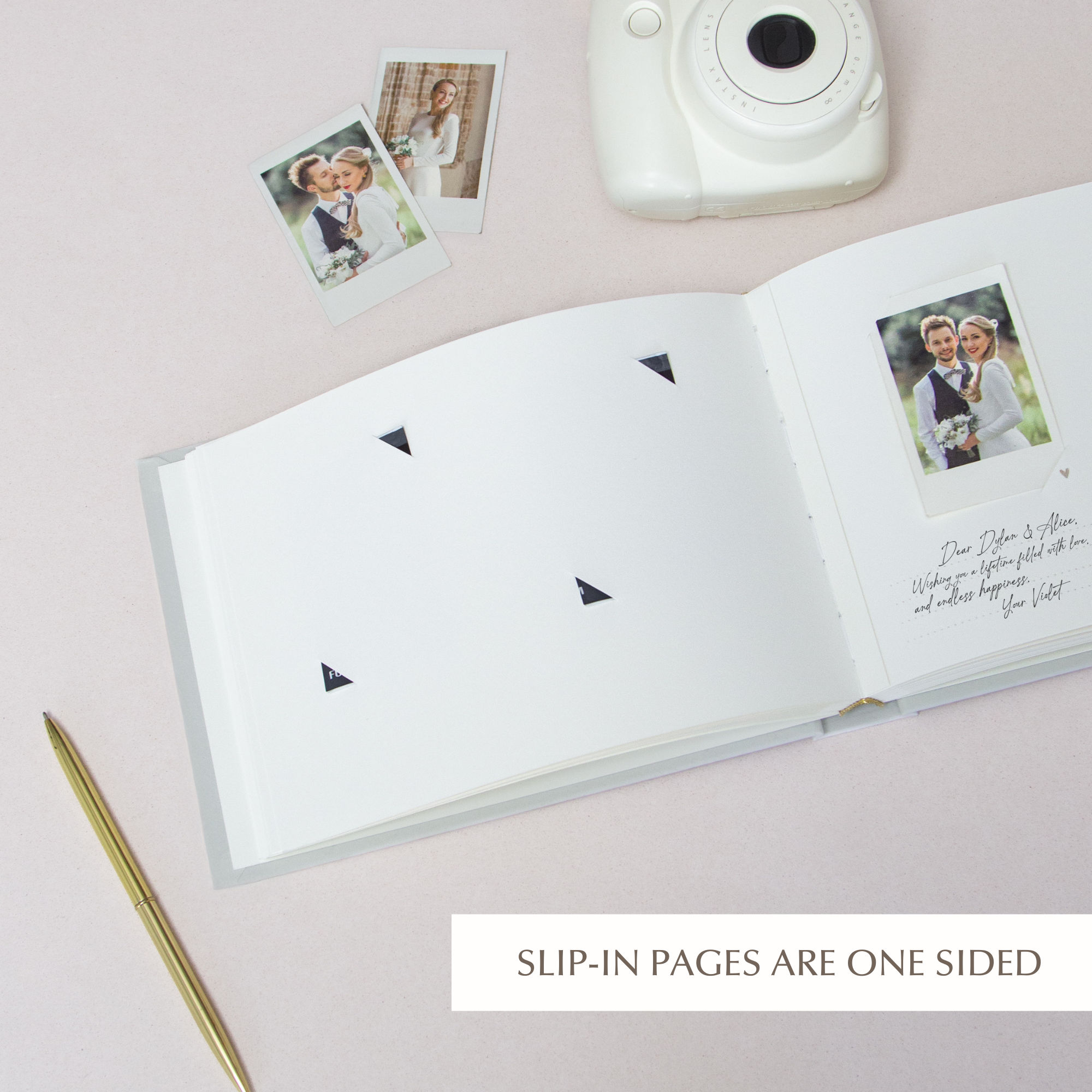 Cherry + Real Gold | Guest Book