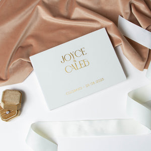 Silky White + Real Gold | Video Book