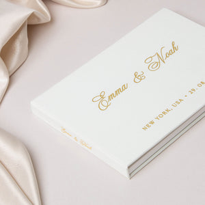 Silky White + Real Gold | Video Book