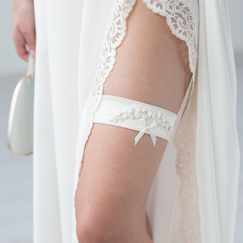 Wedding Bridal Garter Champagne Embroidery Liumy Albums Wedding Bridal Garter Champagne Embroidery Liumy Albums